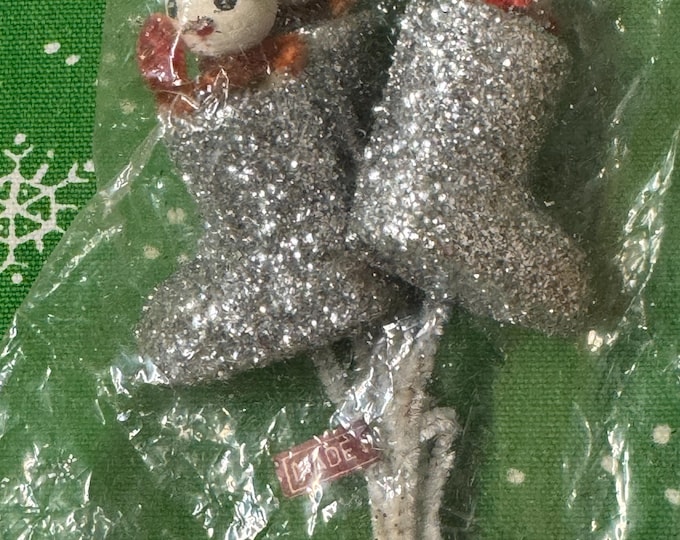 Vintage KLine Snowman Christmas Package Ties: Japan, Party Favors