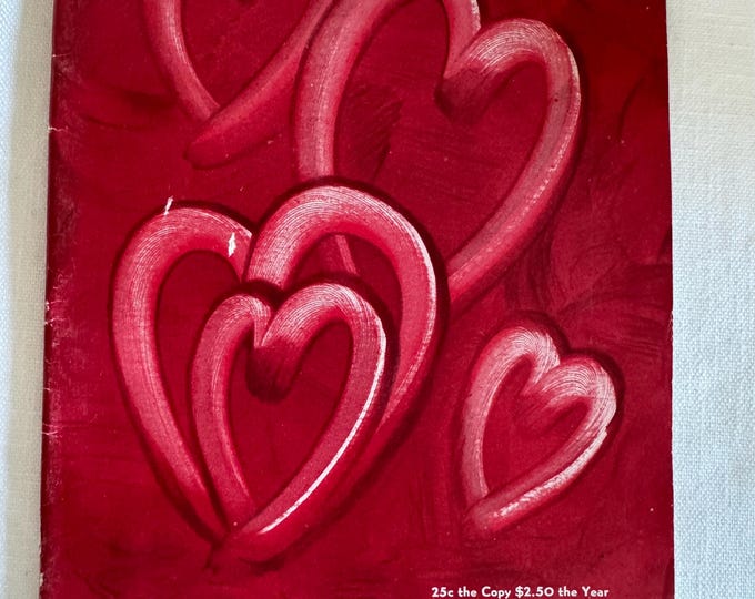 Vintage February 1951 Jack and Jill Magazine: Unused, USA