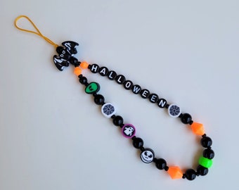 Halloween Goth Mobile Cell Phone Charm Accessory Strap