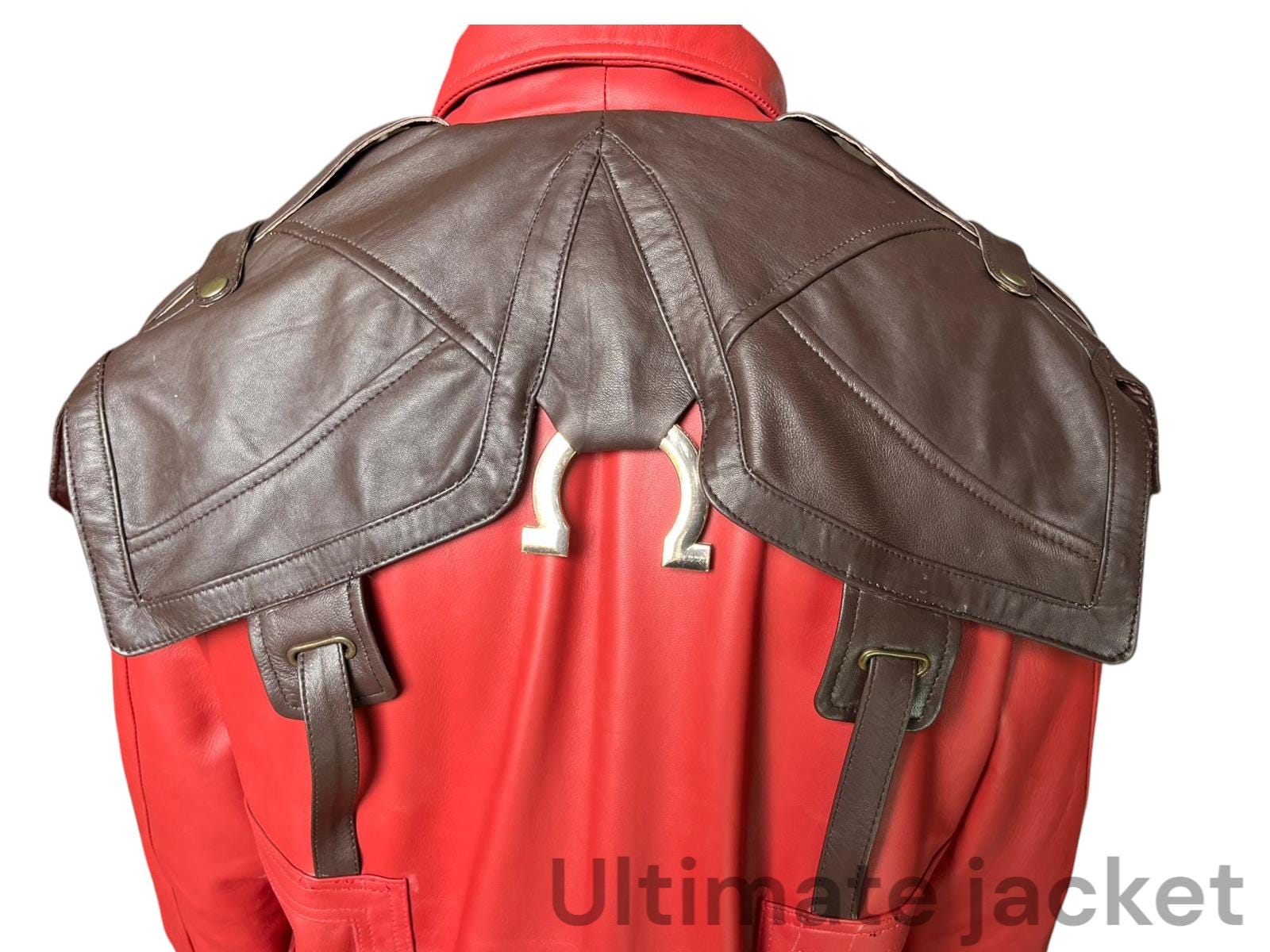 Devil May Cry Red Leather Trench Coat: Dante DMC Cosplay - Etsy
