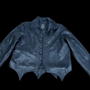 Papa V Leather Concert Jacket: Ghost Band Cosplay Costume