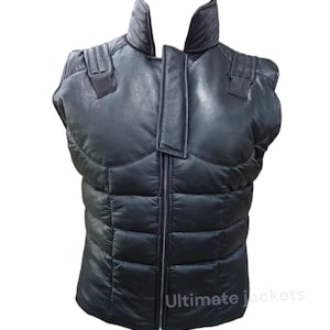 Metal Gear 2 Snake Prop Video Gaming Costume, Solid Snake Cosplay Leather Vest