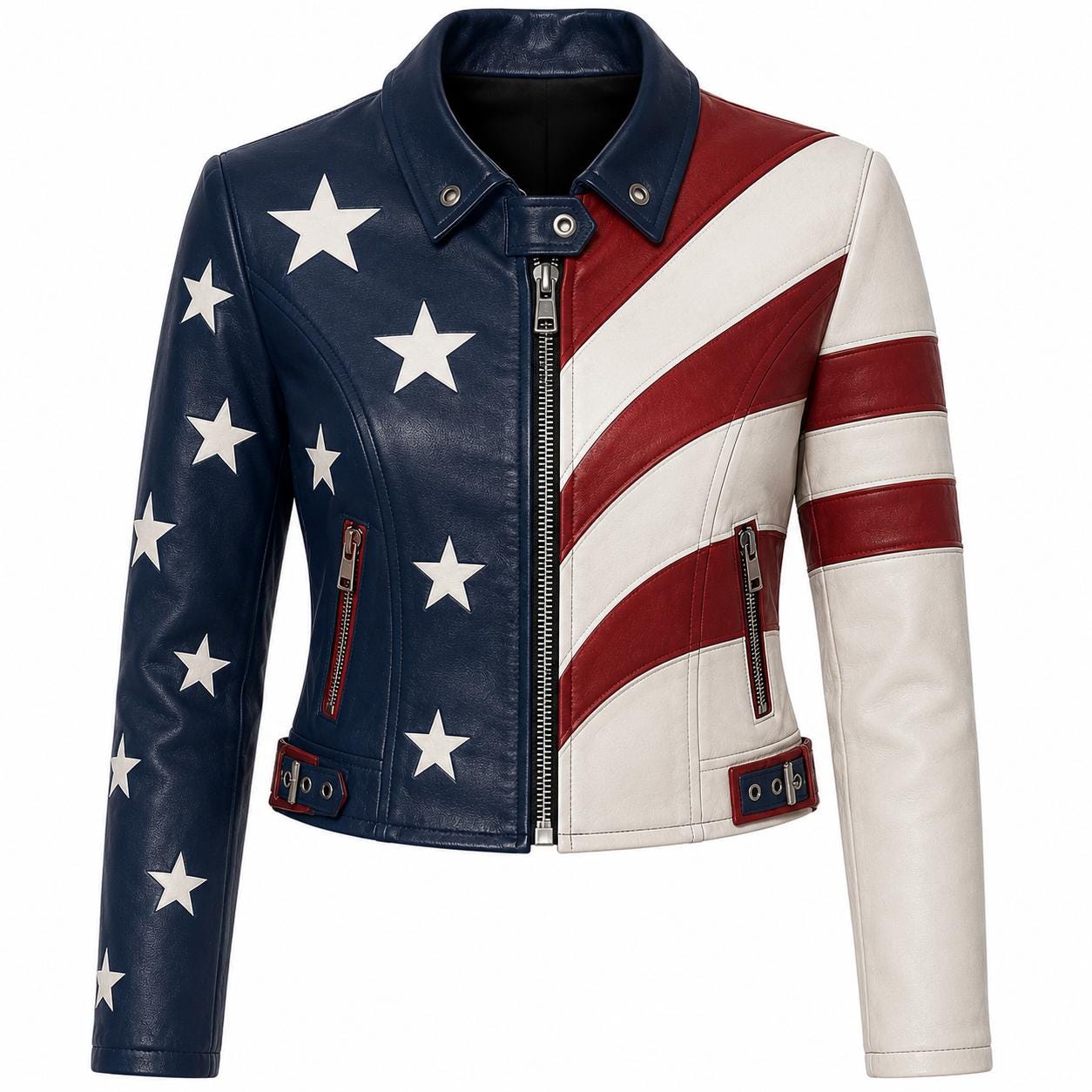 American Flag Womens Jacket - Etsy