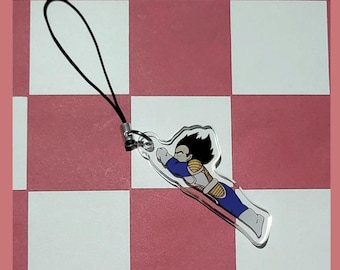 DBZ Vegeta Phone Strap