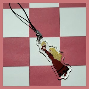 Miss not so Sidekick Latte Phone Strap