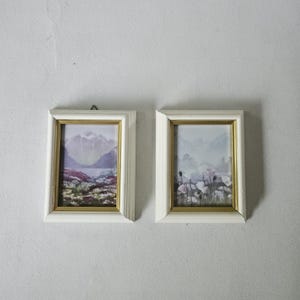 Set of 2 Norwegian Porsgrund Wall plaques- Made in Norway