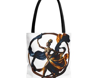 Artistic Flow Tote Bag (AOP)