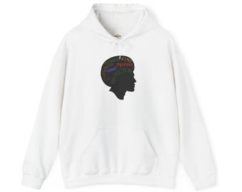 King Affirmation Unisex Heavy Blend™ Bluza z kapturem
