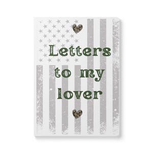 Diario romántico de tapa blanda: cartas a mi pareja, notas de amor, regalo para parejas, recuerdo de aniversario, diario de San Valentín, para larga distancia.