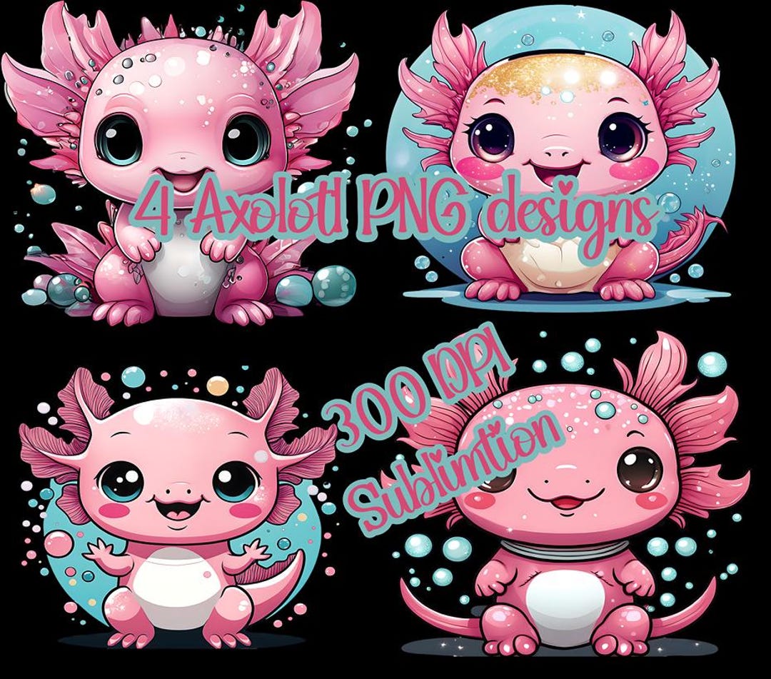 Axolotl Png, Sublimation Design, Kids Shirt Png, Baby Axolotl Png ...