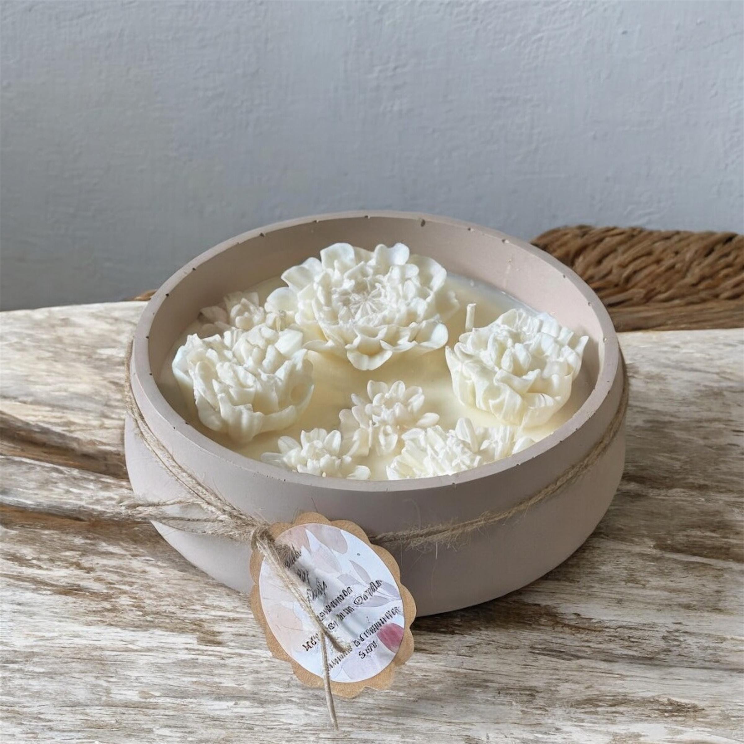 即日発送] シーグラス インテリア トレー ハンドメイド キャンドル