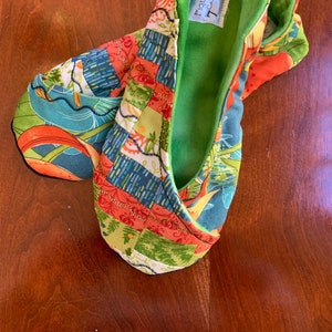 Carolina Lily Kimono Slippers 1 -  Sz 7 - 7.5