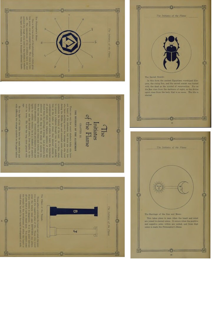 Vintage Occult Books Mystic Junk Journal, Digital Scrapbook Paper ...