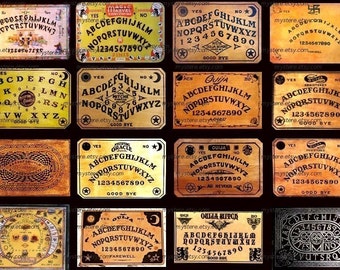 Vintage Ouija Boards - Digital Collage Sheet