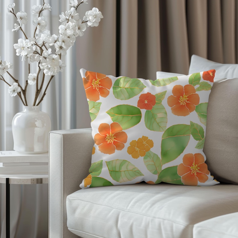 BeeBleuCreative Canvas Pillow Cover - Thumbnail 2