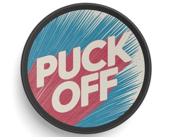 Personalized Hockey Puck | Funny Gag Gift for Sports Fan