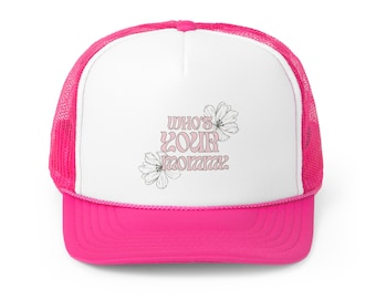 Who's Your Mommy-truckerpet | Baseballpet met mesh achterkant