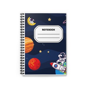 Colorful Spiral Notebook for Students, School Supplies, Journal, Doodle Sketchbook, Gift for Kids and Teens