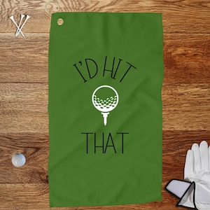 Golf Towel - Golf Gifts For Men, Sports Towel, Golfers Gift, Funny Golf Towel, Golf Accessories