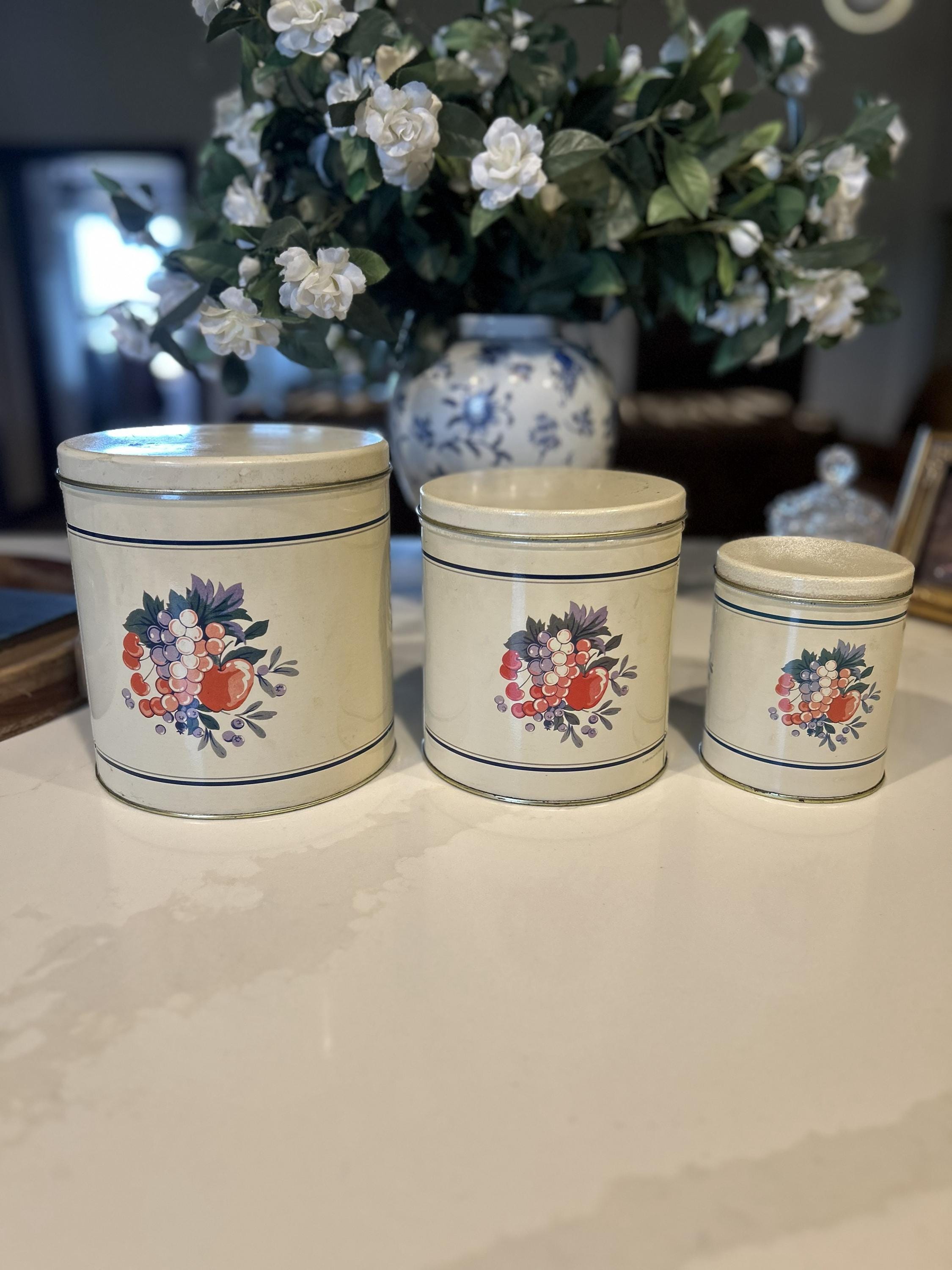 Vintage Ballonoff Canisters - Etsy