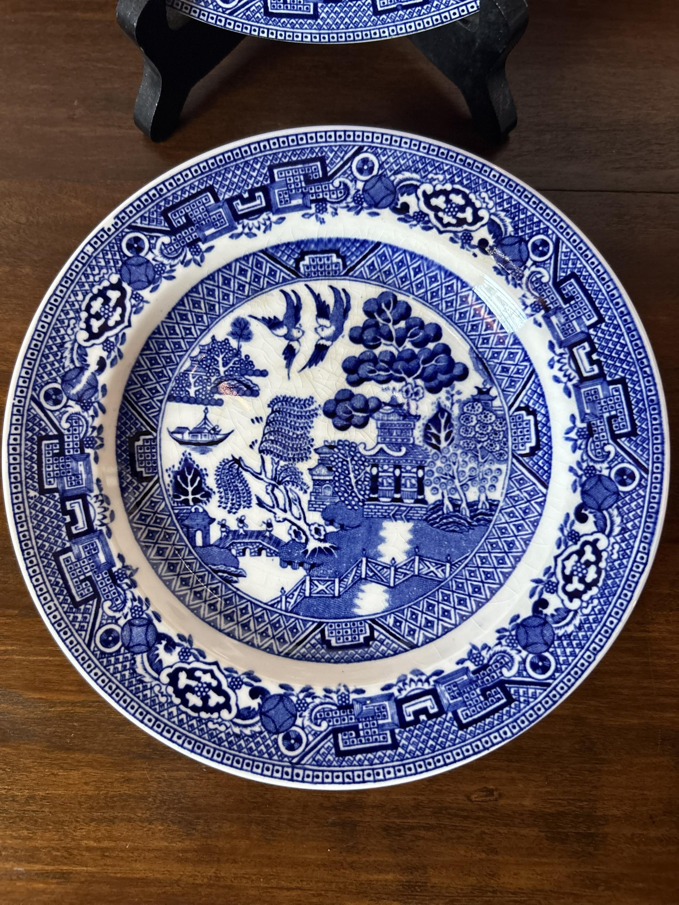 Wood and sons blue willow - Etsy 日本