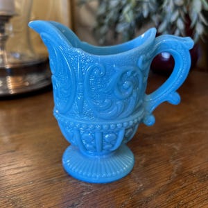 Portieux Vallerysthal French Opaline Blue - Etsy