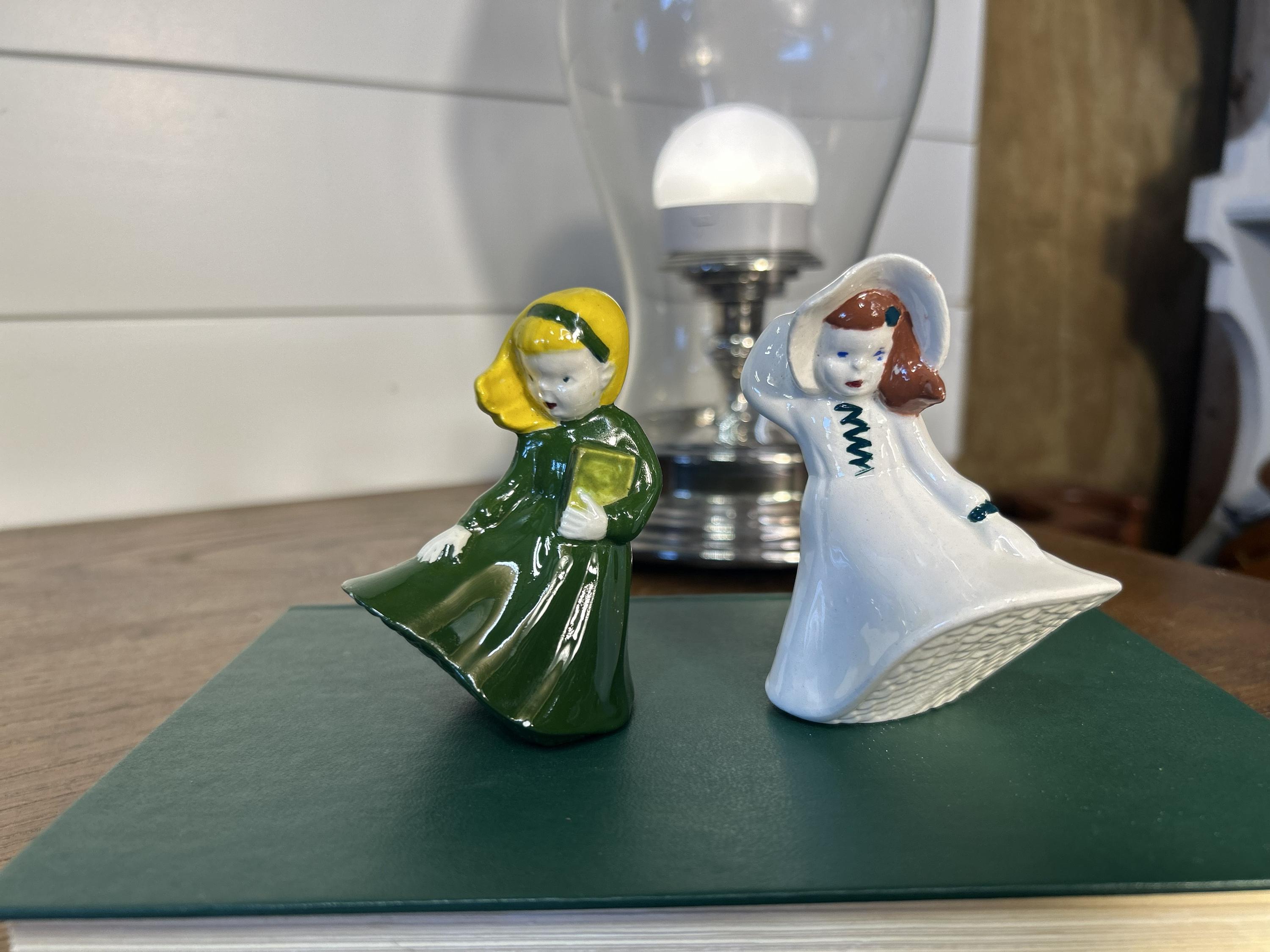 Pair of Vintage Porcelain Figurines - Etsy 日本