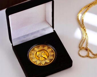 Moneda del Imperio Sikh - *1837* - Última moneda del Maharajá Ranjit Singh - Diseñada en Francia - Acuñada en Lahore - Reimpresión