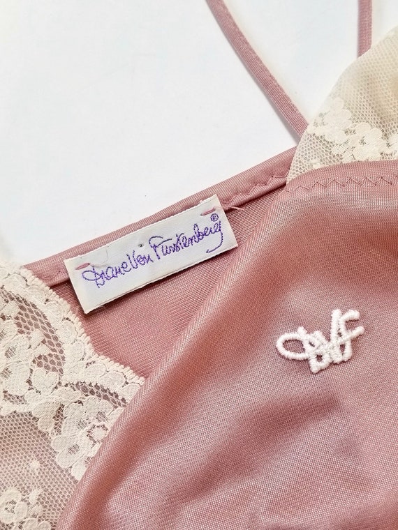 Vintage 1970s Diane Von Furstenberg DVF Mauve Sil… - image 7