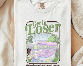 Retro Epcot The Land Shirt, Get In Loser Theme Park Tee, Comfort Colors Epcot Shirt, Disney Group Vacation Tee, Matching Family Disney Tee
