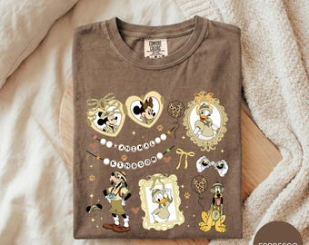 Retro Mouse Coquette Mirror Bow Shirt, Animal Kingdom Safari Tee, Wonderful Vacation Disney Shirt, Family Safari Trip Tee, Coquette Gift