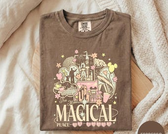 Retro Most Magical Place On Earth Shirt, Mickey Disneyworld 2026 Trip Tee, Comfort Colors Disney Shirt, Disney Vacation Tee, WDW Gift