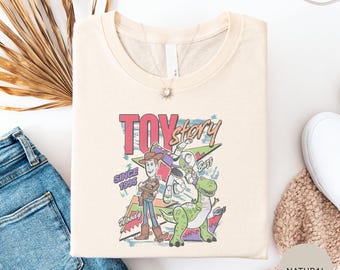Disney Toy Story 1995 Retro Shirt, Woody Buzz Rex Tee, Pixar Fest Disney Shirt, WDW Family Vacation Tee, Disneyland Toy Story Trip Gift
