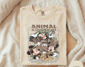 Safari Disney Animal Kingdom Shirt, Mickey Friends Magical Tee, Disney Vacation Safari Shirt, Mickey Minnie Tee, Comfort Colors Disney