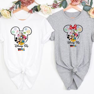 Disney Trip 2025 Toddler T-Shirt, Mickey And Friends Kids Shirt, Disney Trendy Family Tee, Mickey And Minnie Baby Bodysuit, Gift For Kids