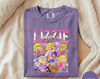Lizzie McGuire Bootleg Shirt, Disneyland Girl Trip Tee, Retro 2000s Lizzie Birthday Shirt, Disneyworld Trip Tee, Y2K Nostalgia Girl Gift