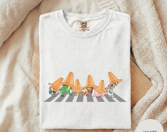 Toys Crossing Toy Story Shirt, Comfort Colors Disney Tee, Retro Toy Story Characters Shirt, Disney Family Trip Tee, Funny Disney Mashup