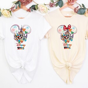 Disney Trip 2025 Toddler T-Shirt, Theme Park Top, Mickey And Friends Kids Tee, Mickey And Minnie Baby Bodysuit, Gift For Kids, Cartoon Lover