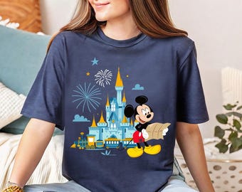 Disney Mickey T-shirt, Disney Magical Castle Shirt, WDW Family Vacation Tee, Disneyland Trip Shirt, Magic Kingdom Shirt, Mickey Lover Shirt