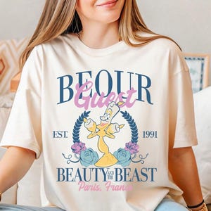 Lumiere Be Our Guest Shirt, Beauty And The Beast Characters Tee, Disney Family Trip Shirt, Disney Vacation Shirt, Beauty And Beast Tee