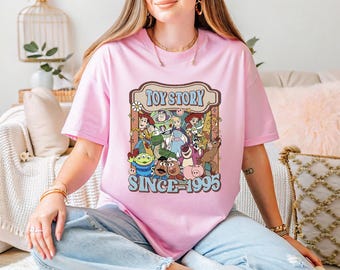 Toy Story Since 1995 T-shirt, Disney Toy Story Shirt, Disney Pixar Tee, WDW Family Vacation Tee, Disney Trip Shirt, Pixar Toy Story  Shirt