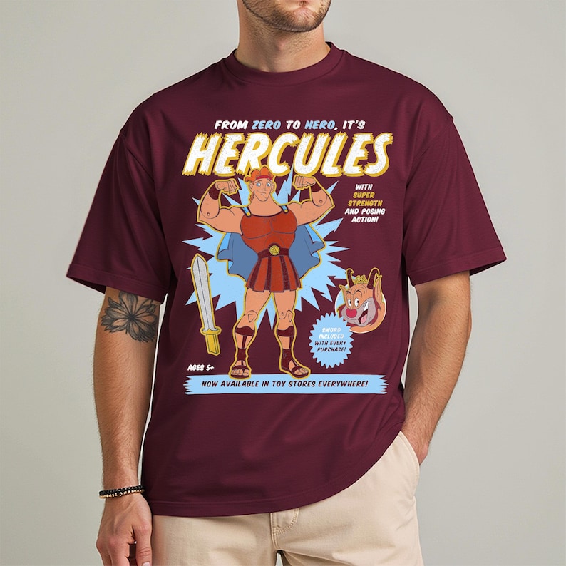 From Zero to Hero Hercules Shirt, Disney Hercules Shirt, Disneyland Trip Shirt, Hercules Greek Myth Shirt, Workout Shirt, Magic Kingdom Tee