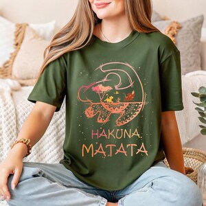 The Lion King Hakuna Matata T-shirt, Disney Simba Shirt, Animal Kingdom Shirt, The Lion King Shirt, WDW Family Trip Sweatshirt