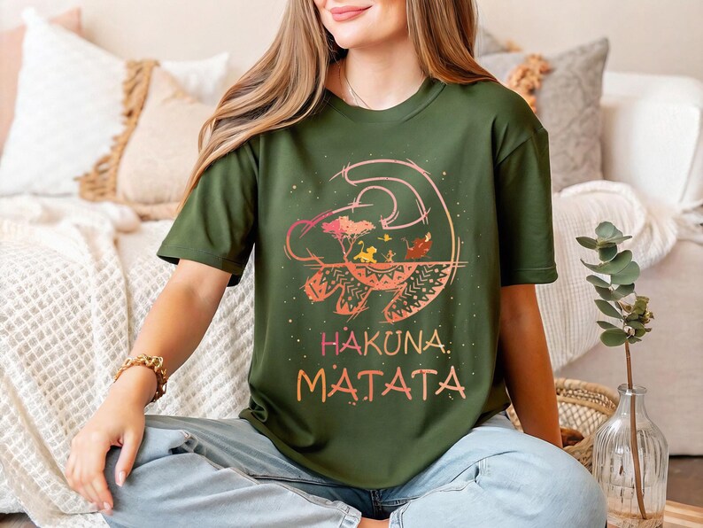 The Lion King Hakuna Matata T-shirt, Disney Simba Shirt, Animal Kingdom Shirt, The Lion King Shirt, WDW Family Trip Sweatshirt