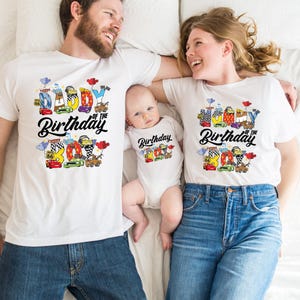 Disney Cars Geburtstag Junge Shirt, Pixar Geburtstag Junge Shirt, Pixar Familie Geburtstag Passendes T-Shirt, McQueen Geburtstag Shirt, Auto-Geburtstagsparty T-Shirt
