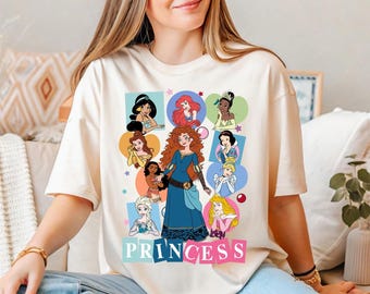 Disney Prinzessin passendes T-Shirt, Disney Familien Reise Shirts, Disney Mädchen Reise T-Shirt, Disney Gruppe Shirt, Prinzessin T-Shirt, Disneyland Familie Shirt,