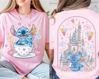 Disney Stitch And Scrump T-shirt, Disney Lilo & Stitch Shirt, Disney Stitch Movie 2025 Shirt, WDW Besties Vacation Tee, Magic Kingdom Tee