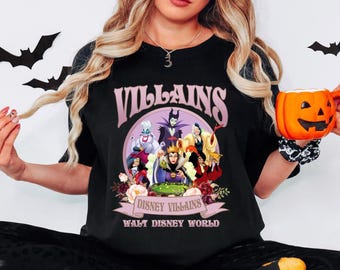 Disney Villains T-shirt, Bad Girls Shirt, Evil Friends Trip Shirt, Evil Queen Shirt, Bad Witches Shirt, Disney Villains Tee, Villain Tee