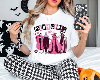 Disney Villains Mean Girls T-shirt, Evil Friends Shirt, Evil Queen Tee, Bad Girls Shirt, Bad Witches Shirt, Disney Villains Tee, Villain Tee