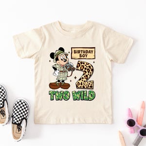 Personalized Mickey Birthday Boy Sweatshirt, Disney Birthday Baby Bodysuit, Custom Birthday Kids Shirt, Birthday Gift, Toddler Birthday Tee